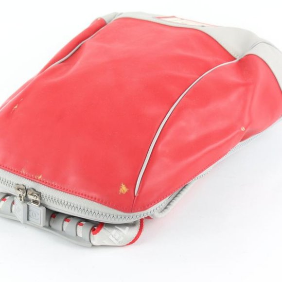 Chanel Red Sports Logo CC Backpack 920cas414 main image 7